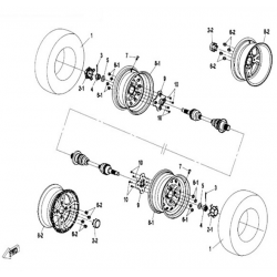 ROUE ARRIÈRE