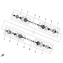 CARDAN ARRIÈRE