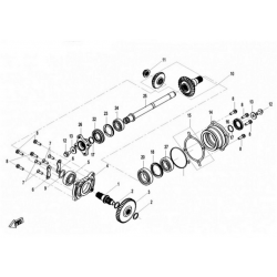 TRANSMISSION BAS MOTEUR