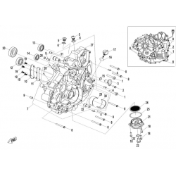 CARTER MOTEUR GAUCHE