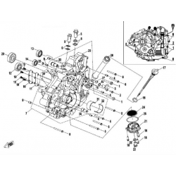 CARTER MOTEUR GAUCHE