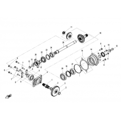 TRANSMISSION BAS MOTEUR