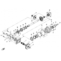 TRANSMISSION BAS MOTEUR