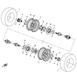 ROUE ARRIÈRE