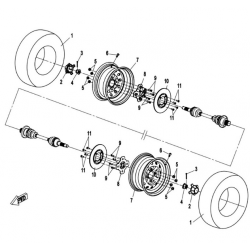 ROUE ARRIÈRE