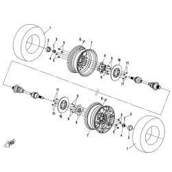 ROUE ARRIÈRE